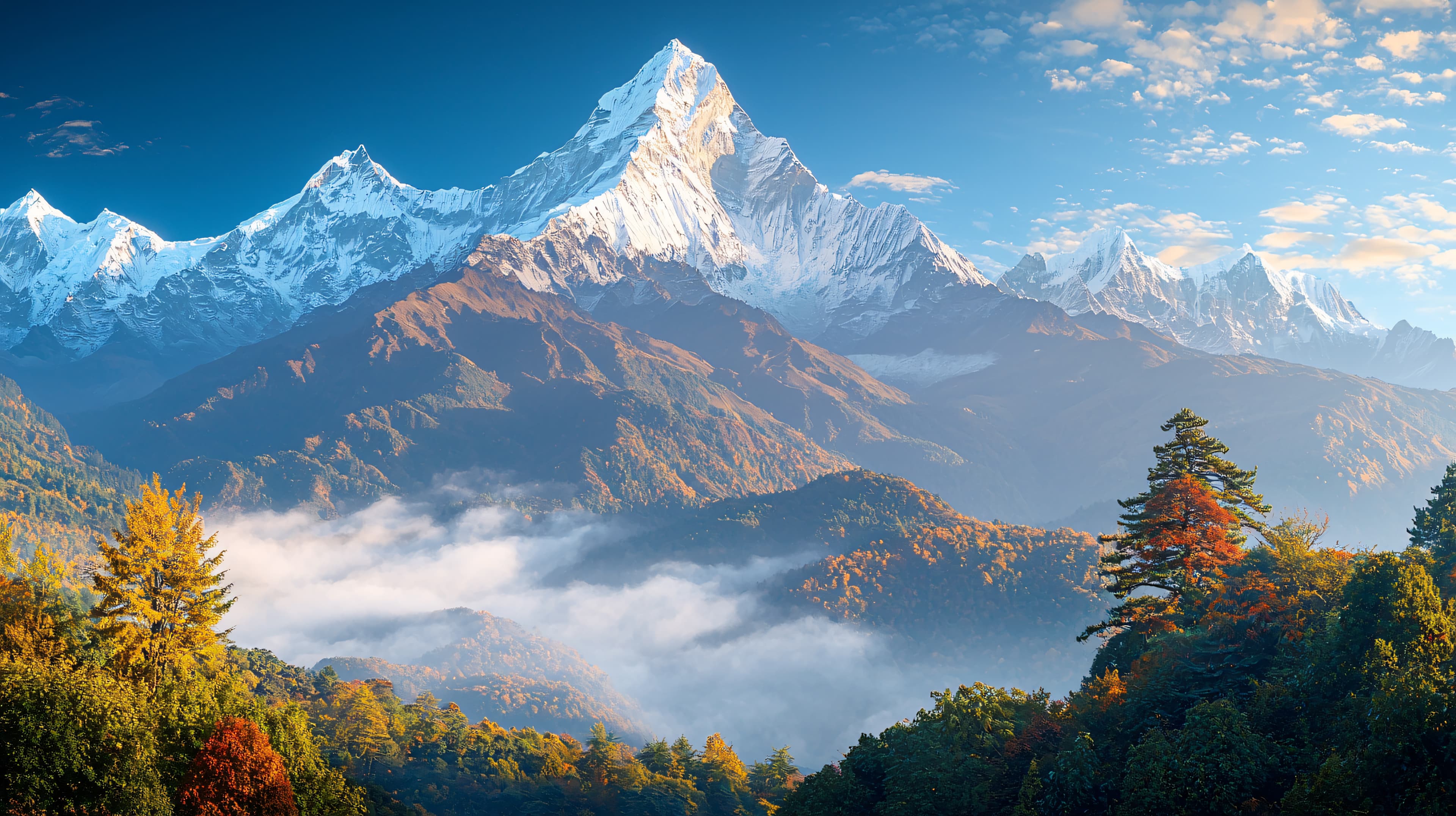 Landscape photography of Nepal